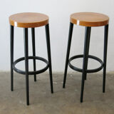 Pair of stools Baumann