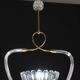 Amazing Art Decò Murano Glass Pendant Chandelier by Ercole Barovier, 1940s