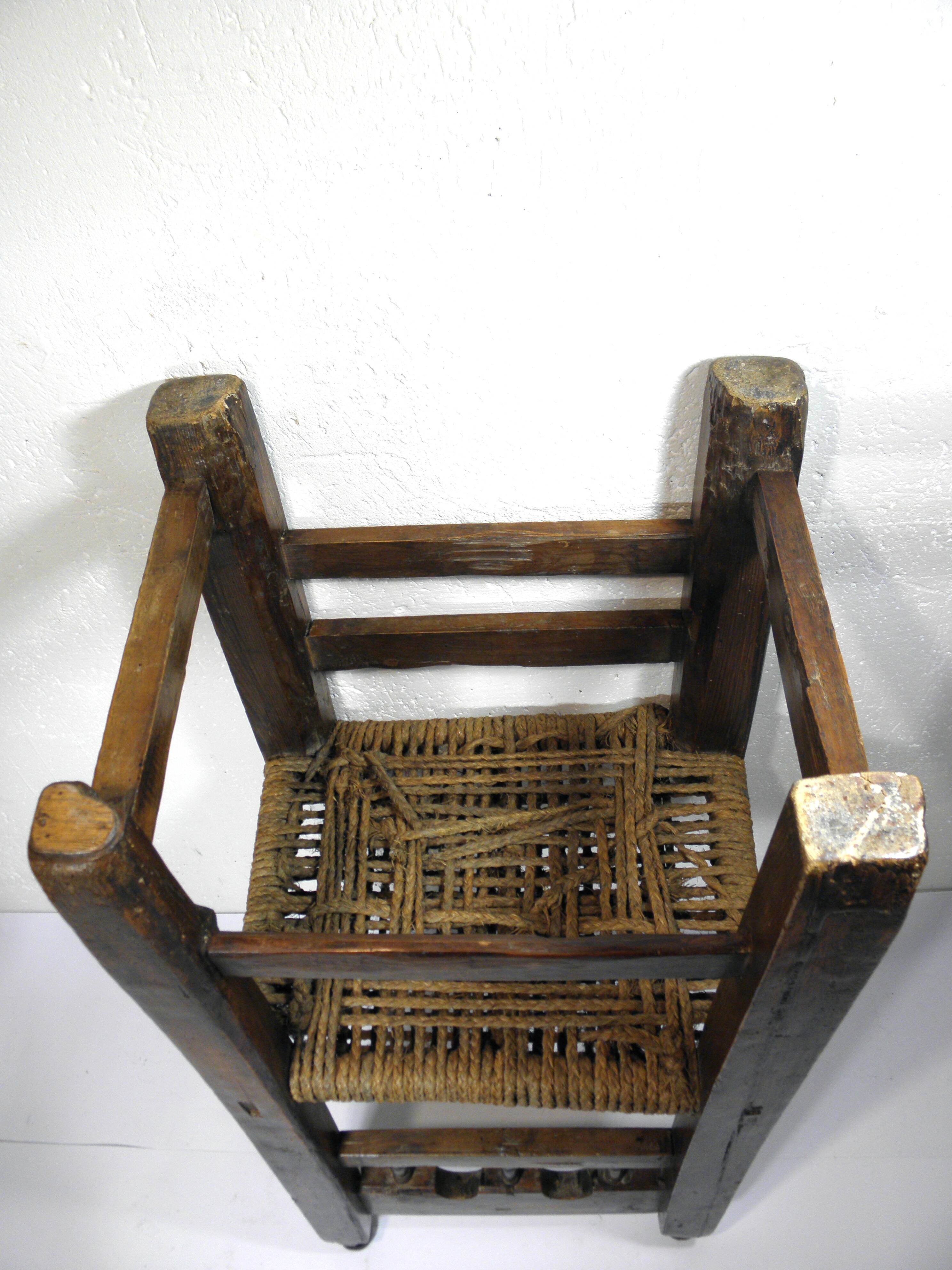 Rustic chair - Folk art - Spain