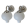 Set of 2 Vintage Wall Lamps: Mid Century Modern Sconces, Yugoslavia 1970's