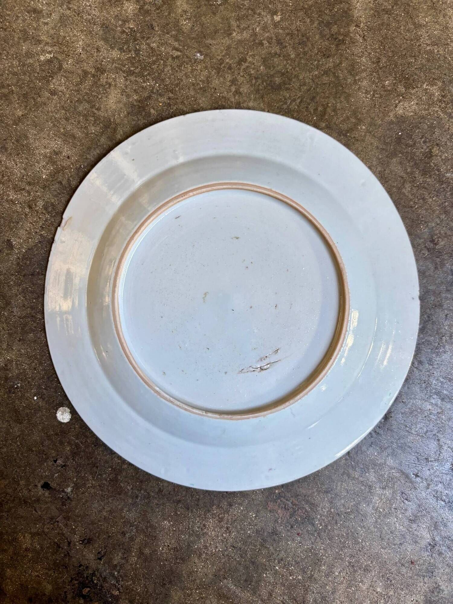Assiette plate Compagnie des Indes n°10