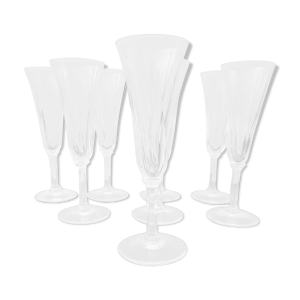 8 coupes à champagne