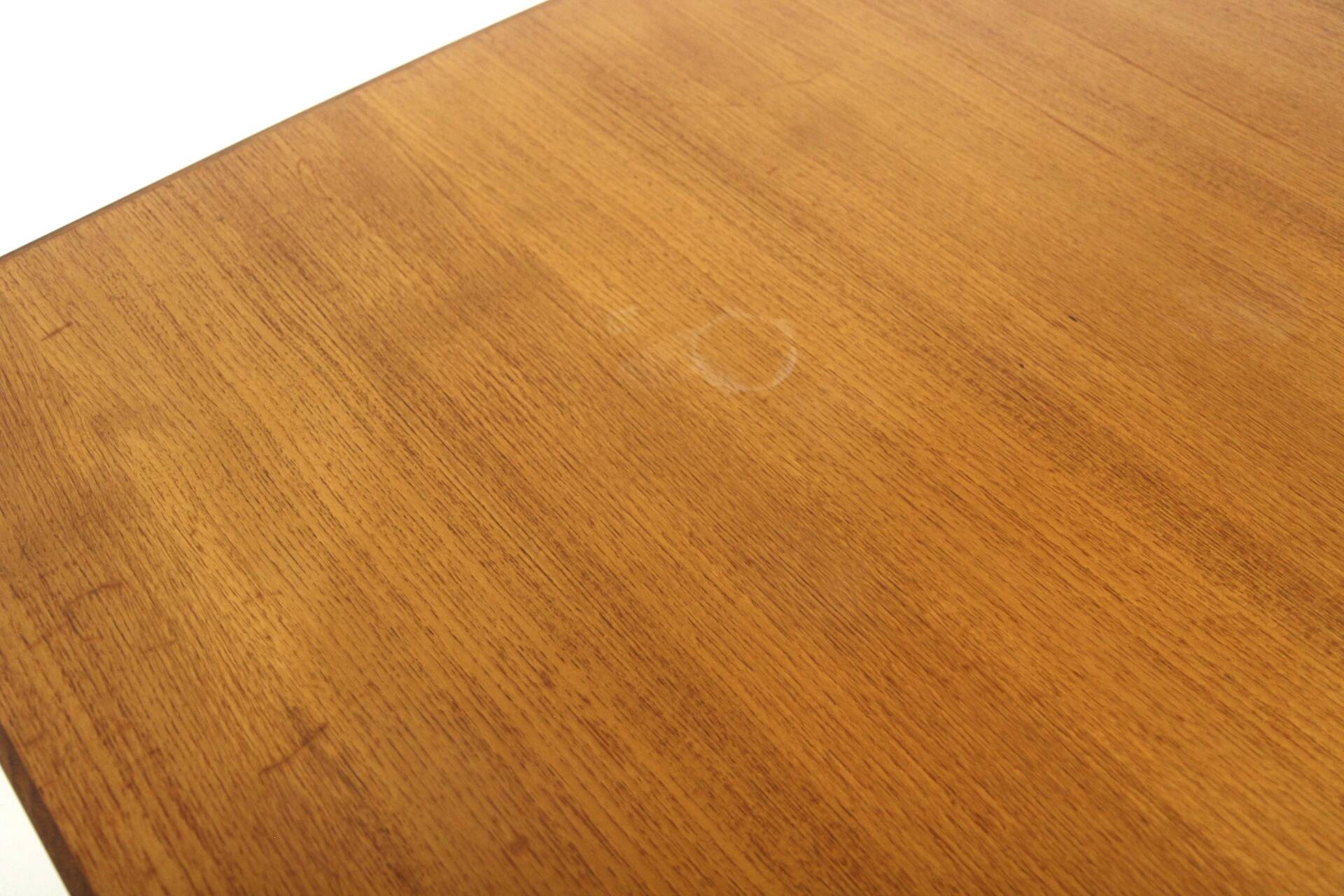 Table de salle à manger "portefeuille" en teck, Suède, 1960