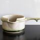 Mid Century Stoneware ceramic Sauce Boat / Gravy Boat / Saucière