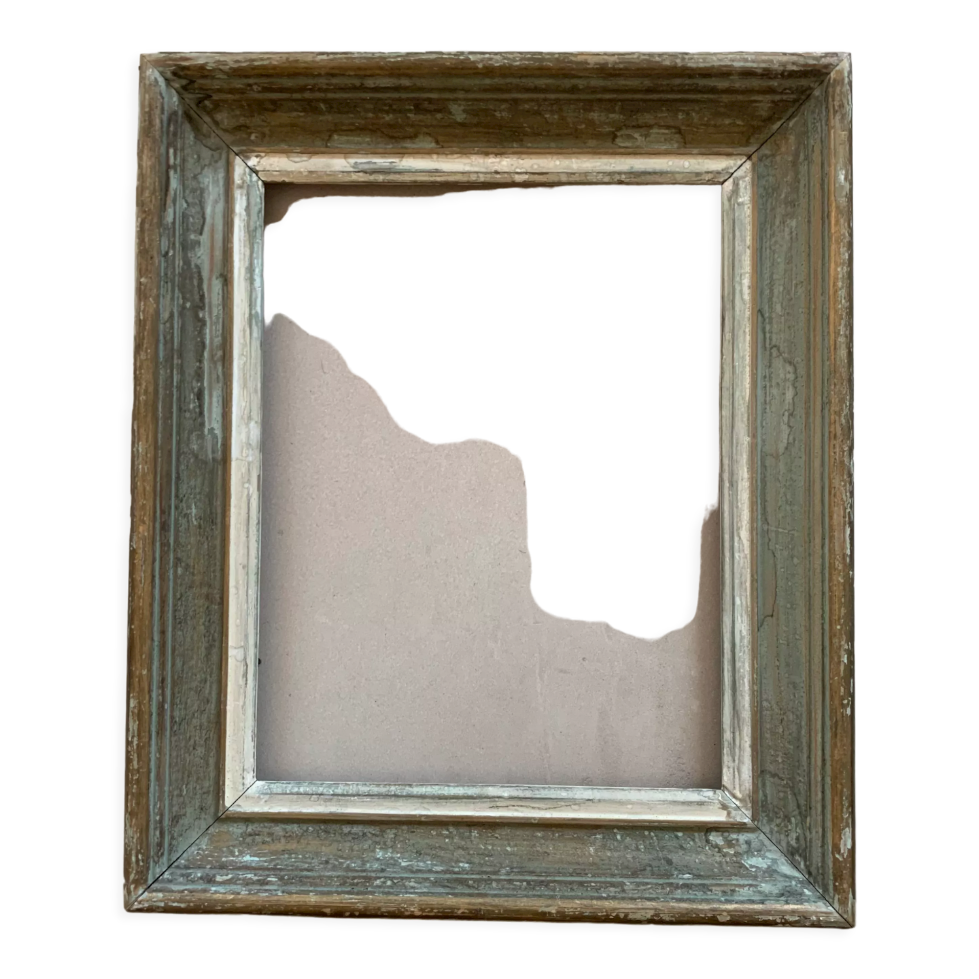 Old gilded bronze frame