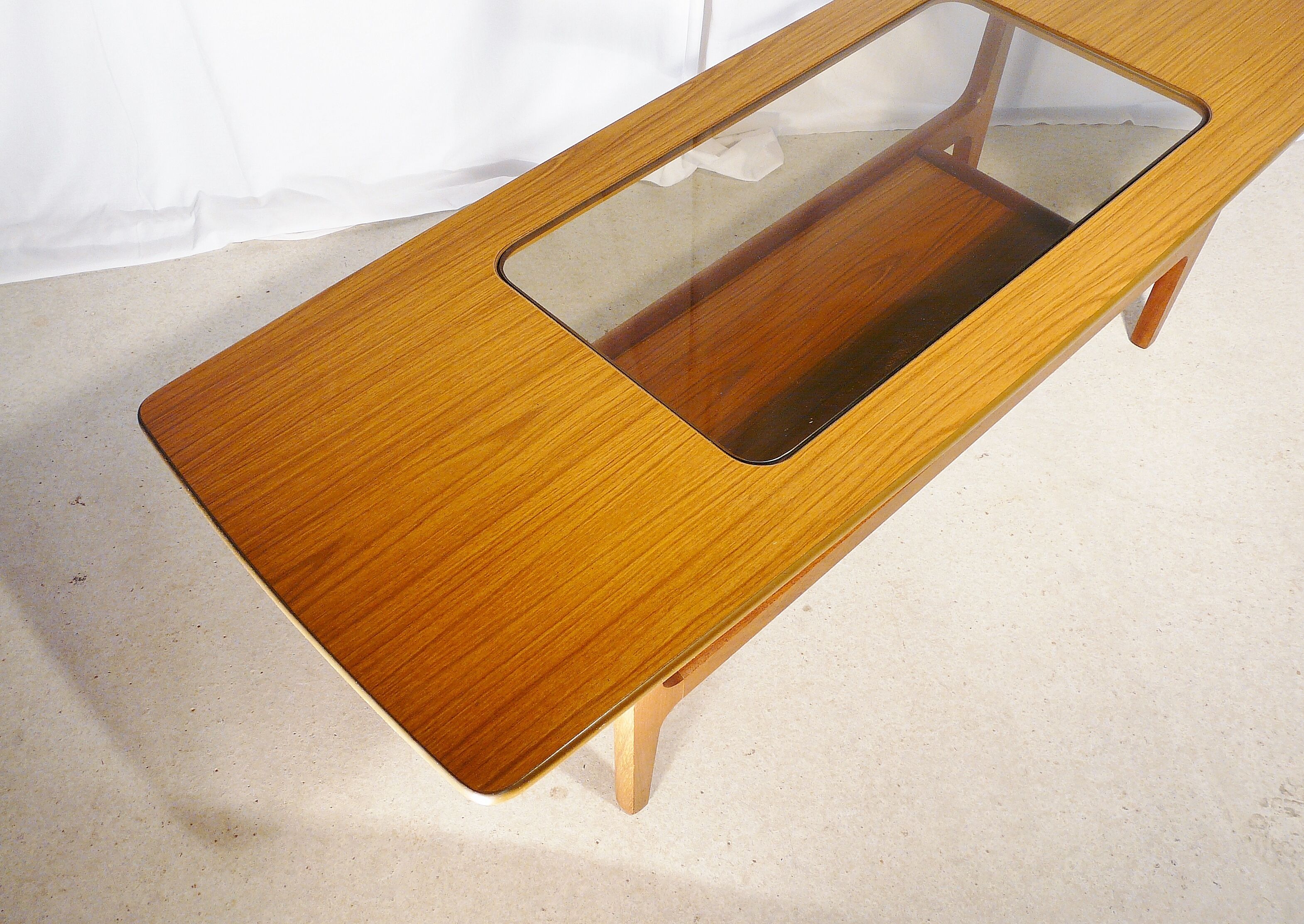 Scandinavian teak coffee table