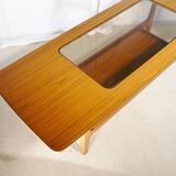 Scandinavian teak coffee table