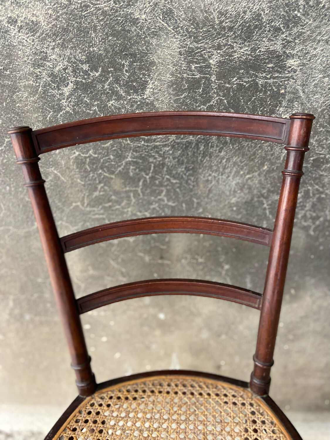 Old chair canned