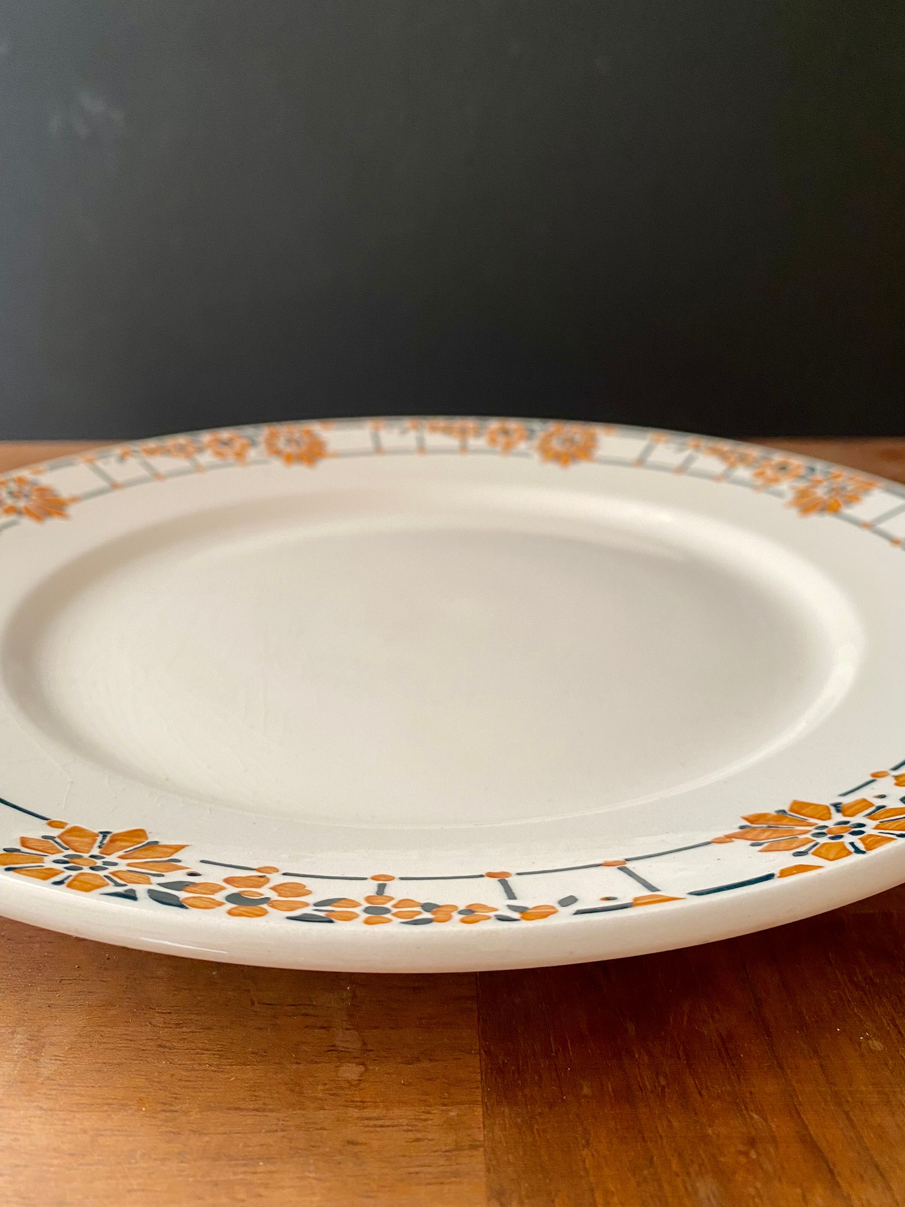 Old ceranord dish Saint Amand