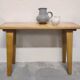 Vintage solid wood console