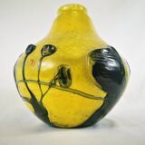 Blown Glass Vase Signed Jean Claude Novaro