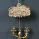 Chandelier with a gilded bronze shade, Louis XV style – Mid 19th century