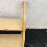 60'S rattan wall shelf