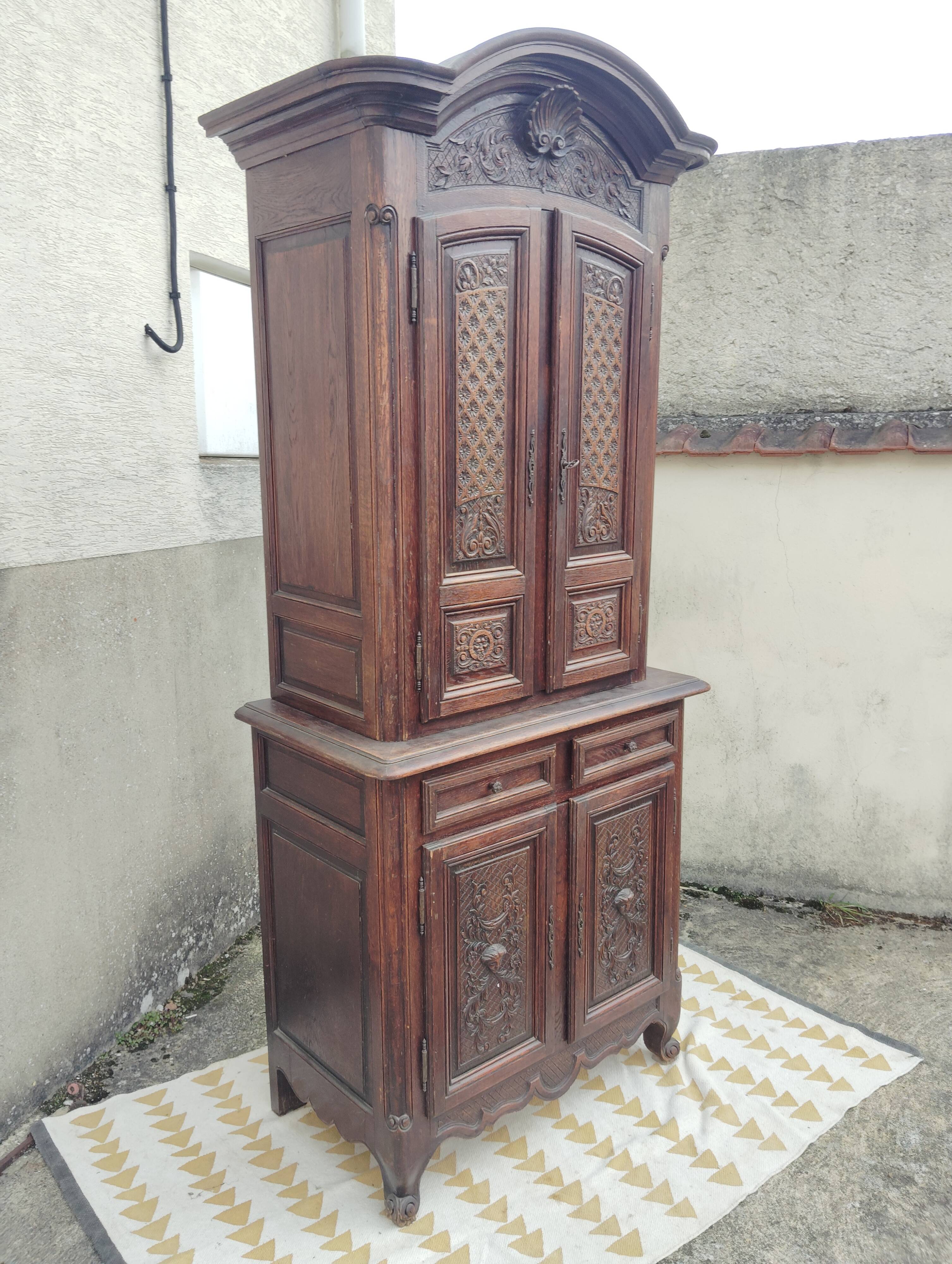 Buffet 2 corps Louis XV