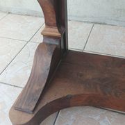 Restoration period mahogany console table