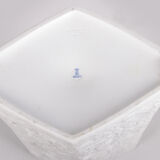 Large AK Kaiser porcelain vase with a white shell fossil pattern