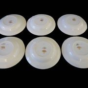 Assiettes creuses porcelaine opaque digoin sarreguemines modèle pasteur