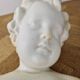 Vintage wax child statue - sculpture
