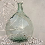 Dame jeanne en verre transparent, contenance 10 litres