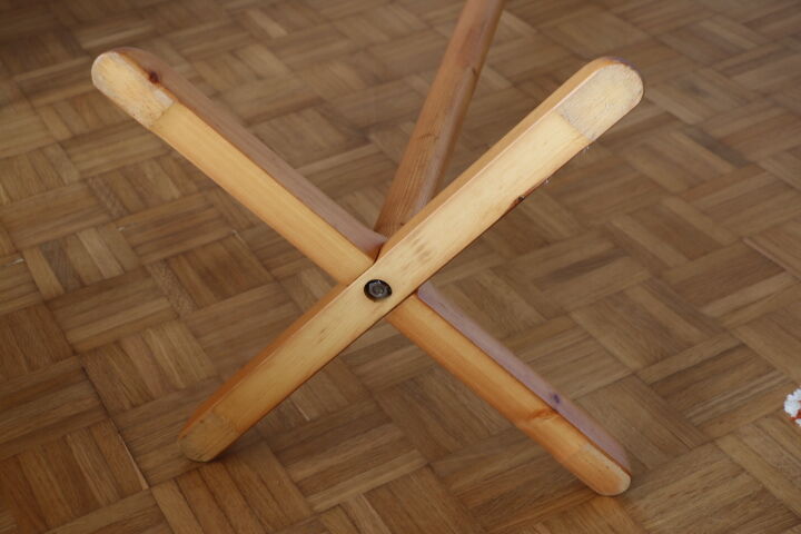 Scandinavian pine coat rack 1970