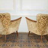 Pair of chairs 50s 60s