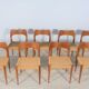 Danish Dining Chairs by Arne Hovmand-Olsen for Mogens Kold, 1960s, Set of 8