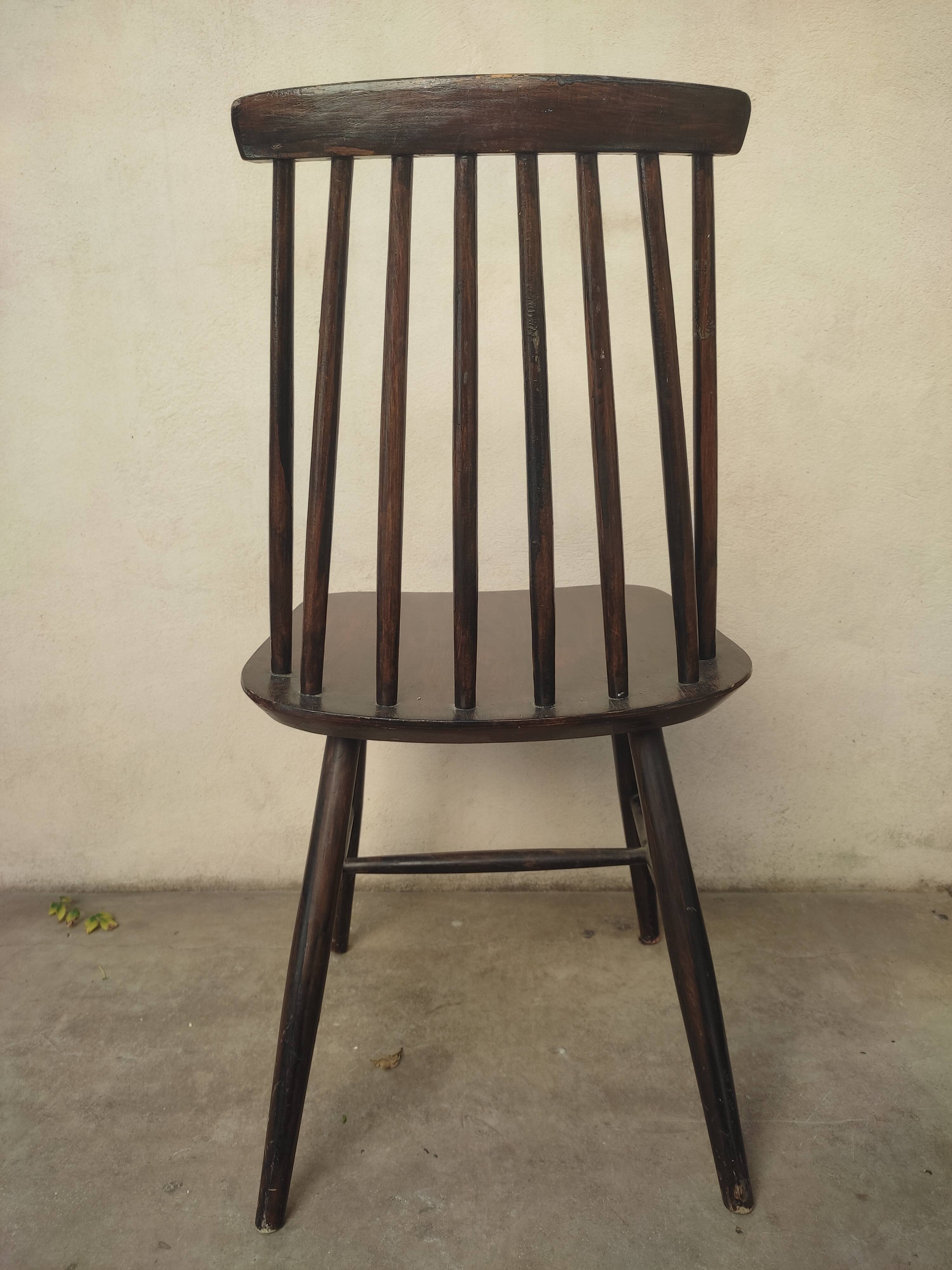 Scandinavian wooden chair