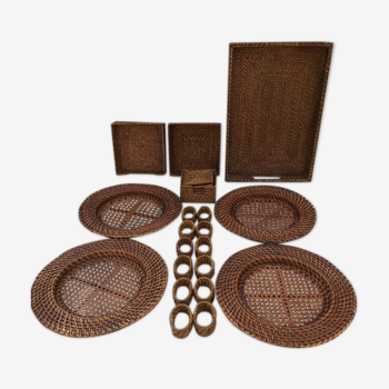 Caning table set