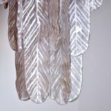 Pendant lamp "Leaves" by Mazzega in Murano glass, Italy, 1970