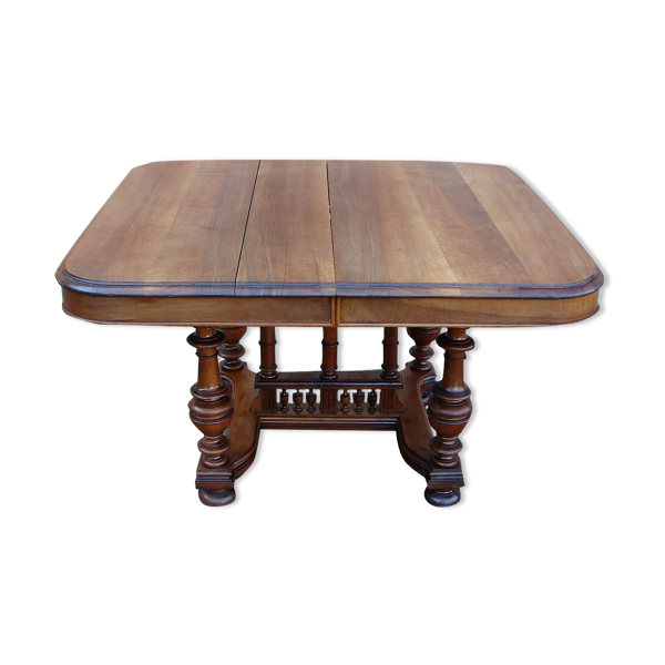 Table en chêne du tournant du 19ème siècle.