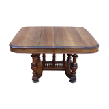 Table en chêne du tournant du 19ème siècle.