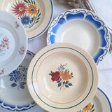 Vintage soup plates