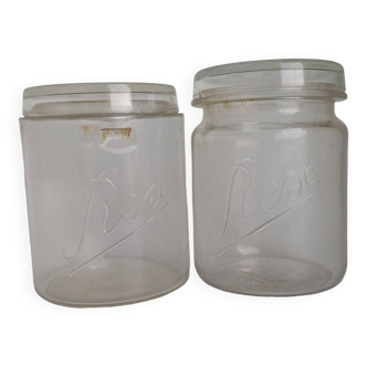 Rex glass jars