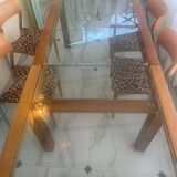 Table and 8 chairs Roche Bobois