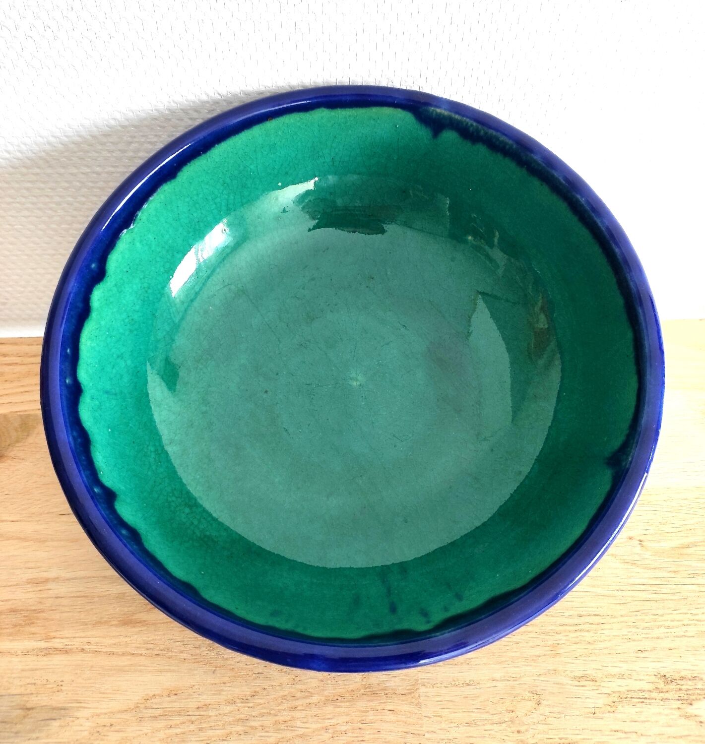 Chinese ceramic salad bowl