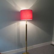 Brass lamppost, Hollywood Regency of the 1970s