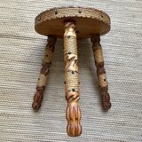 Vintage tripod stool