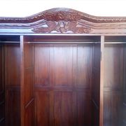 Armoire normande de mariage en bois massif 4 portes