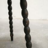 Vintage tripod side table