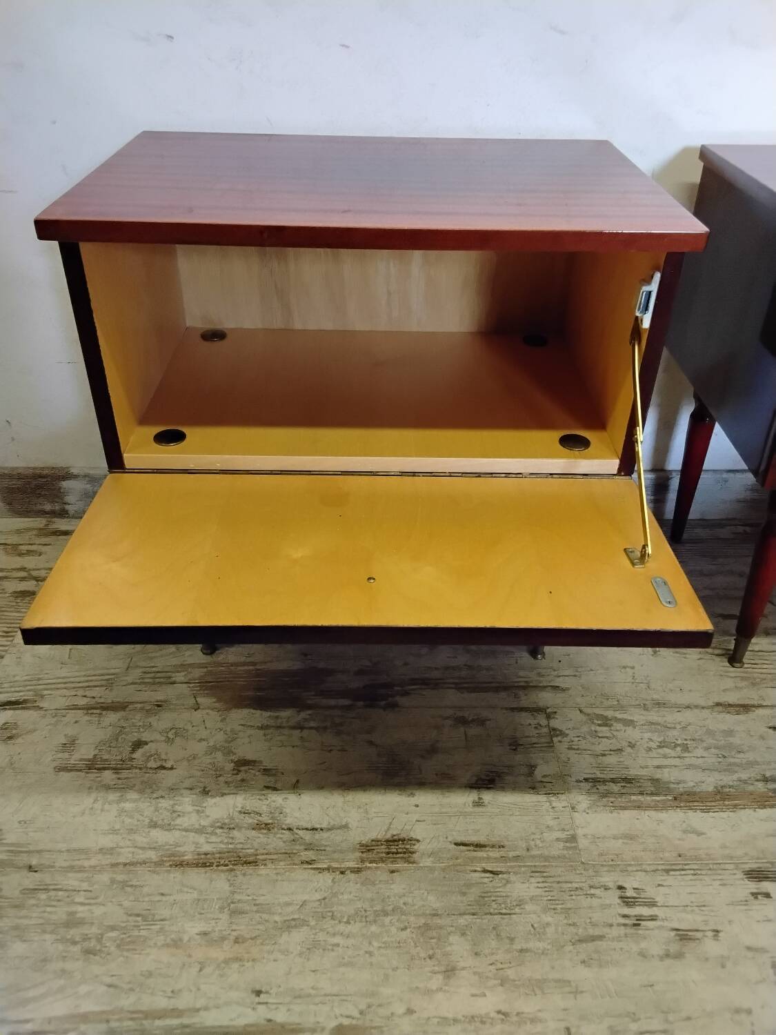 Pair of vintage bedside tables