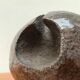 Brutalist mid-century studio pottery art sculpture from the 1960s.