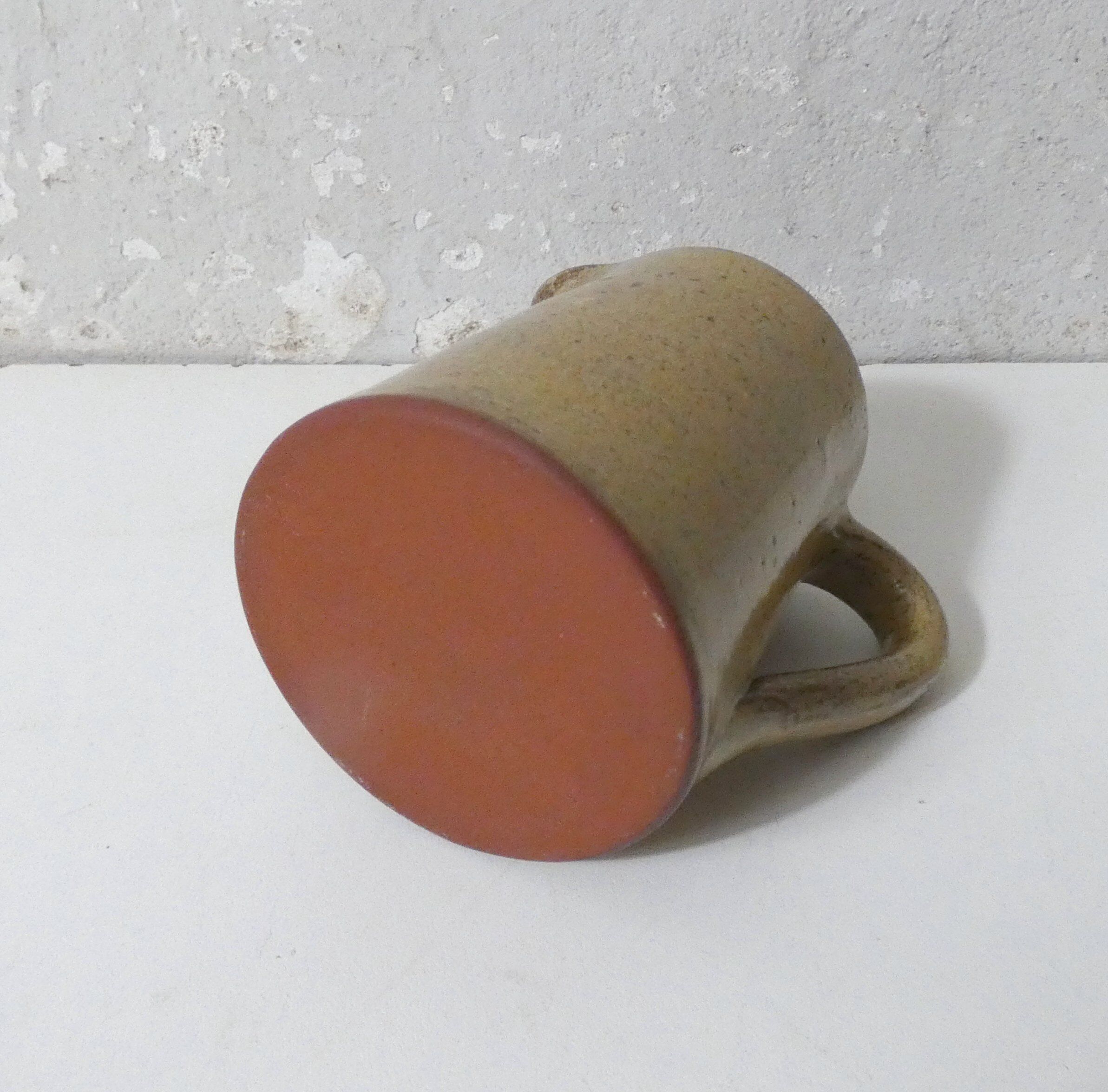 vintage stoneware cream jug