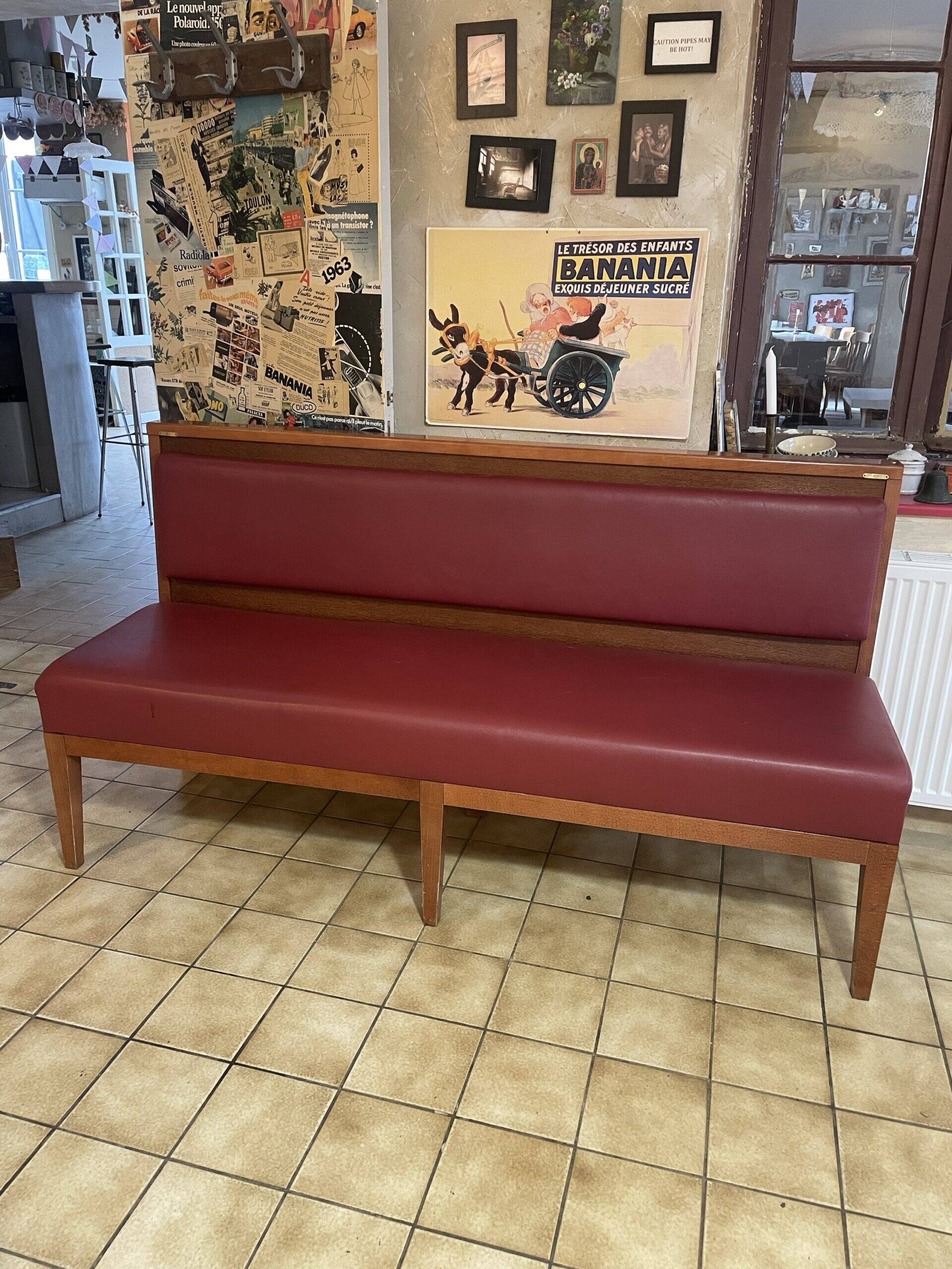Banquette de bistrot