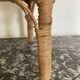 Tabouret en rotin peacock