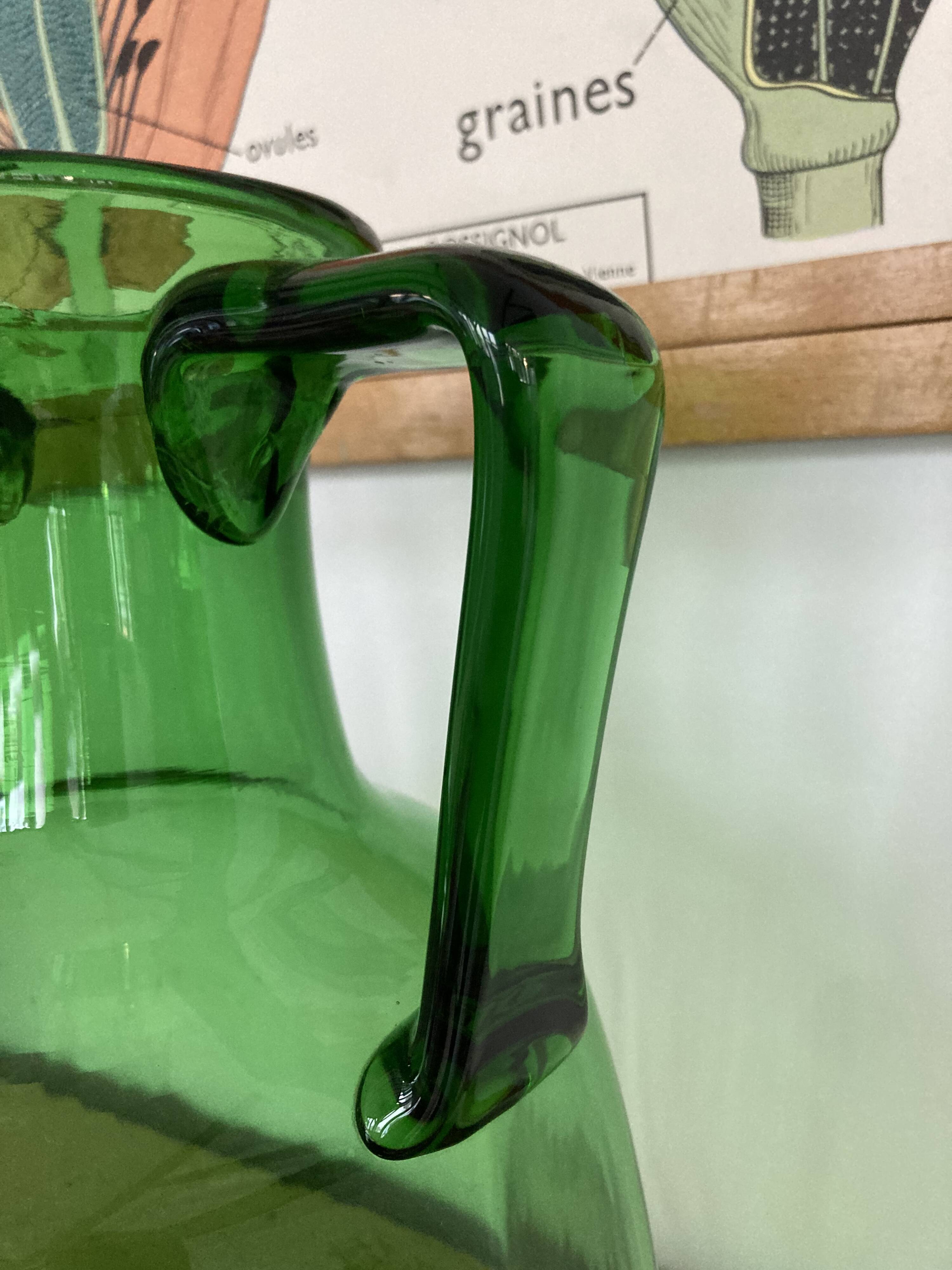 Blown Empoli XL amphora carboy