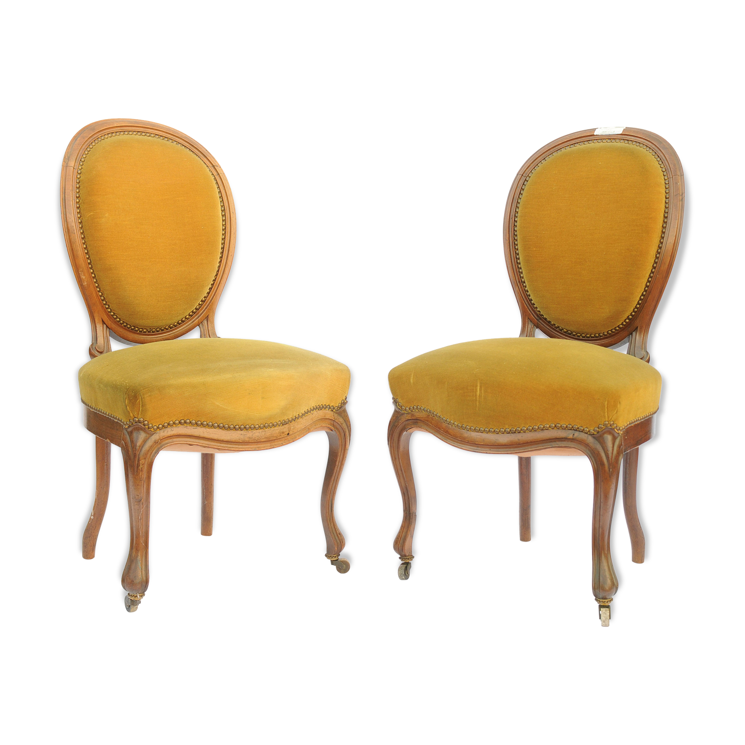Pair of Louis Philippe style chairs
