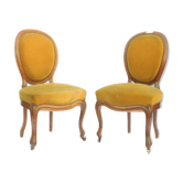 Paire de chaises style Louis Philippe