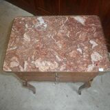 Bedside Louis XVI marqueterie with on 19th siecle