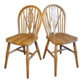 Pair of vintage Windsor chairs