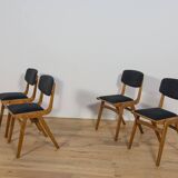 Boomerang Dining Chairs Typ 229xB from Goscinski Furniture Factory, 1960s,